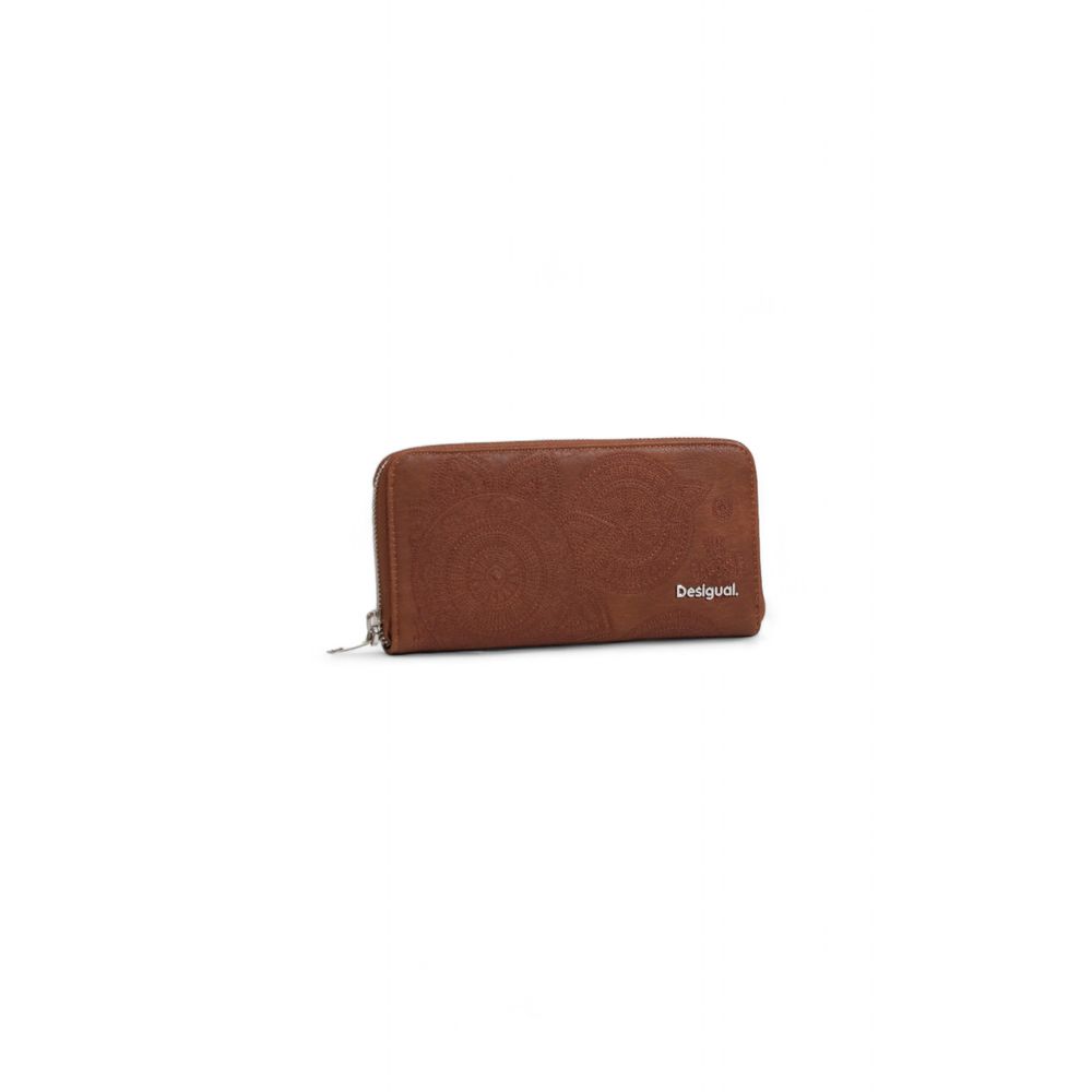 Desigual Brown Polyethylene Wallet