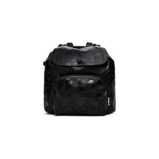 Desigual Black Polyethylene Backpack Desigual