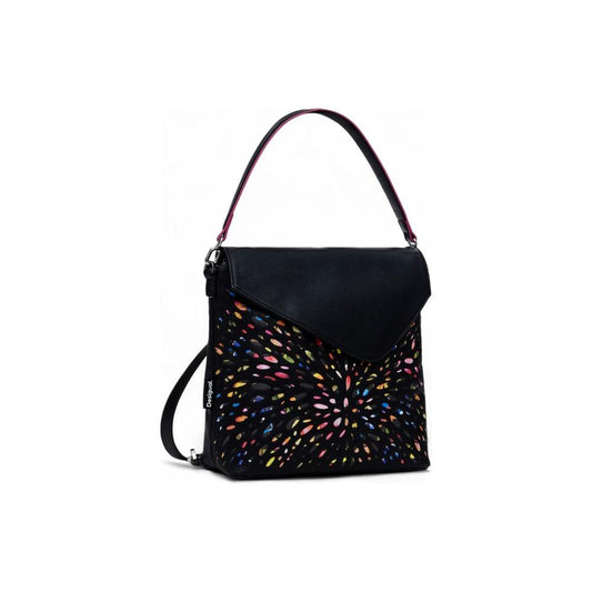 Desigual Black Polyethylene Backpack Desigual