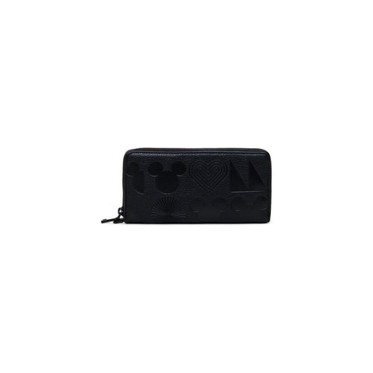 Desigual Black Polyethylene Wallet Desigual