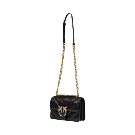 PINKO Black Leather Handbag PINKO