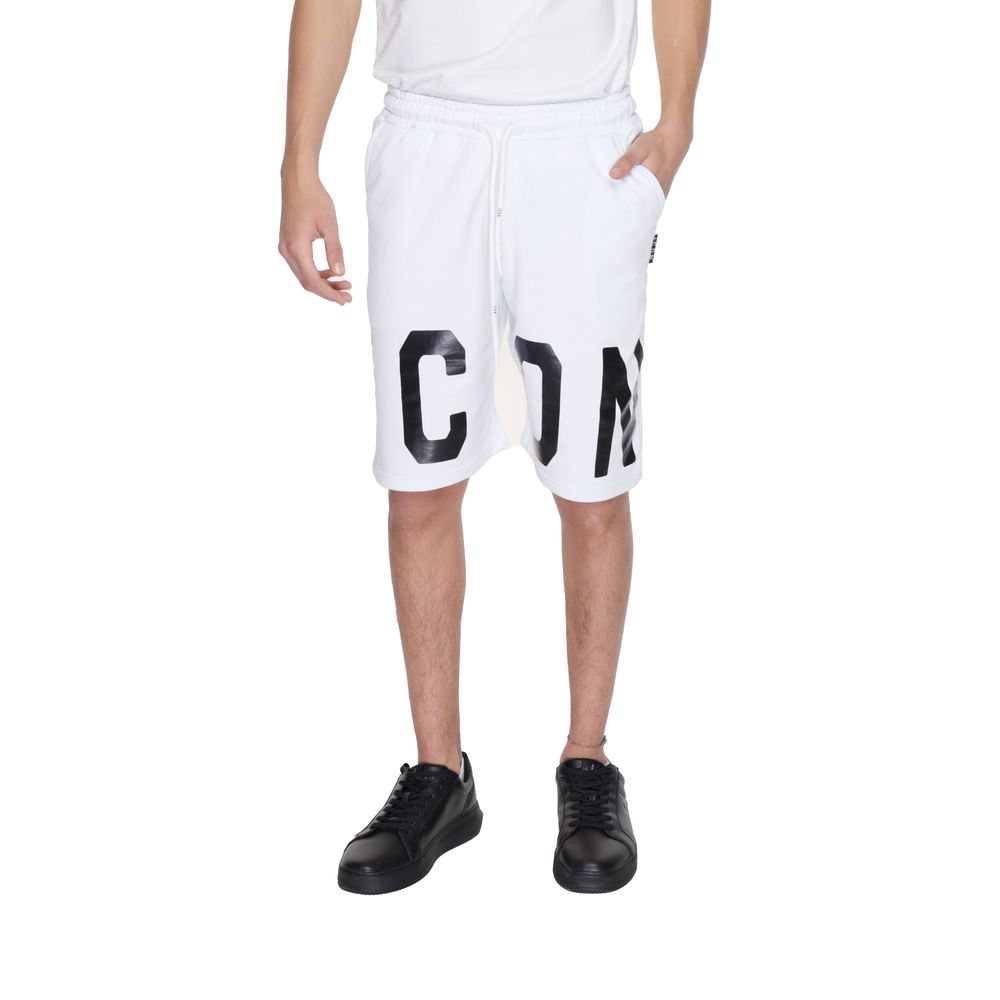 Icon White Cotton Short