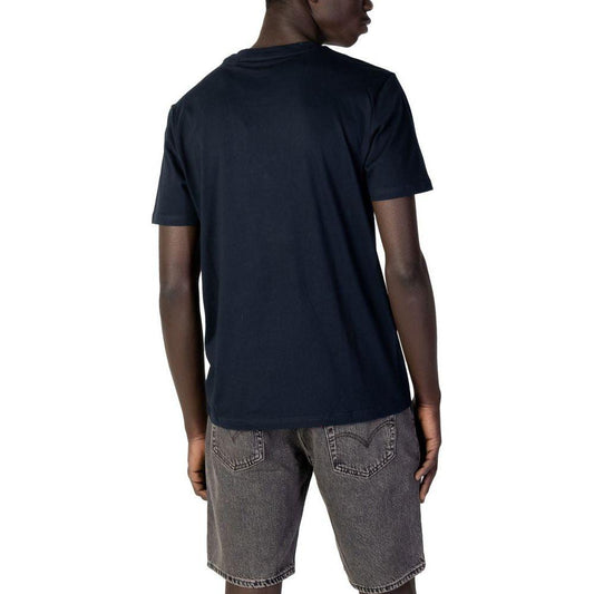 Hugo Boss Blue Cotton T-Shirt Hugo Boss