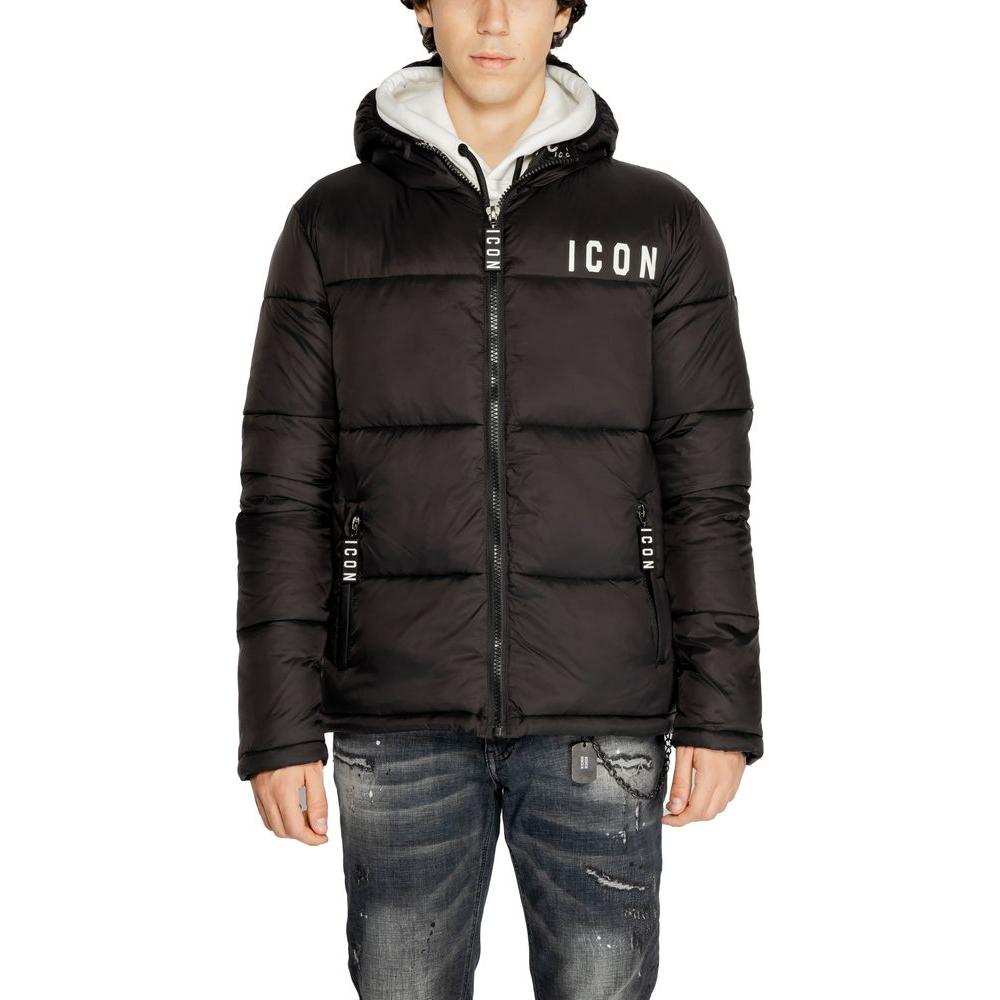 Icon Black Nylon Jacket Icon