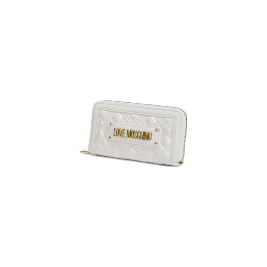 Love Moschino White Polyethylene Wallet Love Moschino