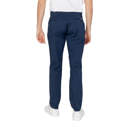 Armani Exchange Blue Cotton Casual Pants