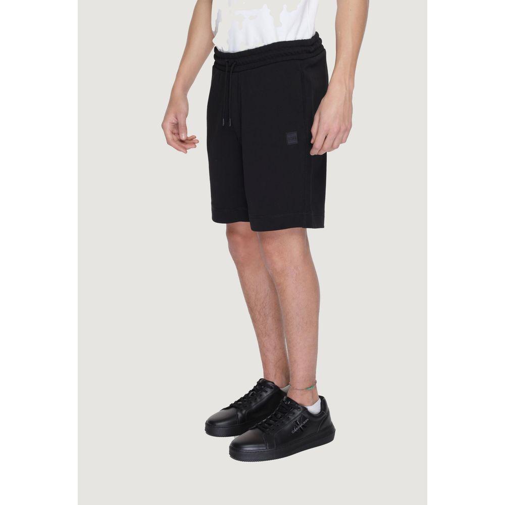 Hugo Boss Black Cotton Short Hugo Boss