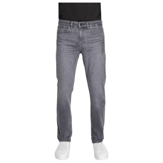 Hugo Boss Black Cotton Jeans & Pant Hugo Boss