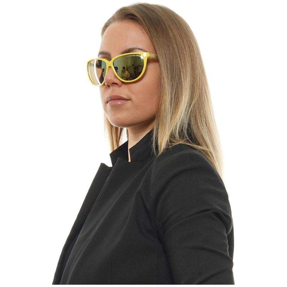 Porsche Design Yellow Women Sunglasses Porsche Design