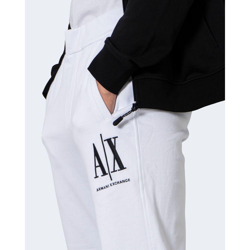 Armani Exchange White Cotton Jeans & Pant Armani Exchange