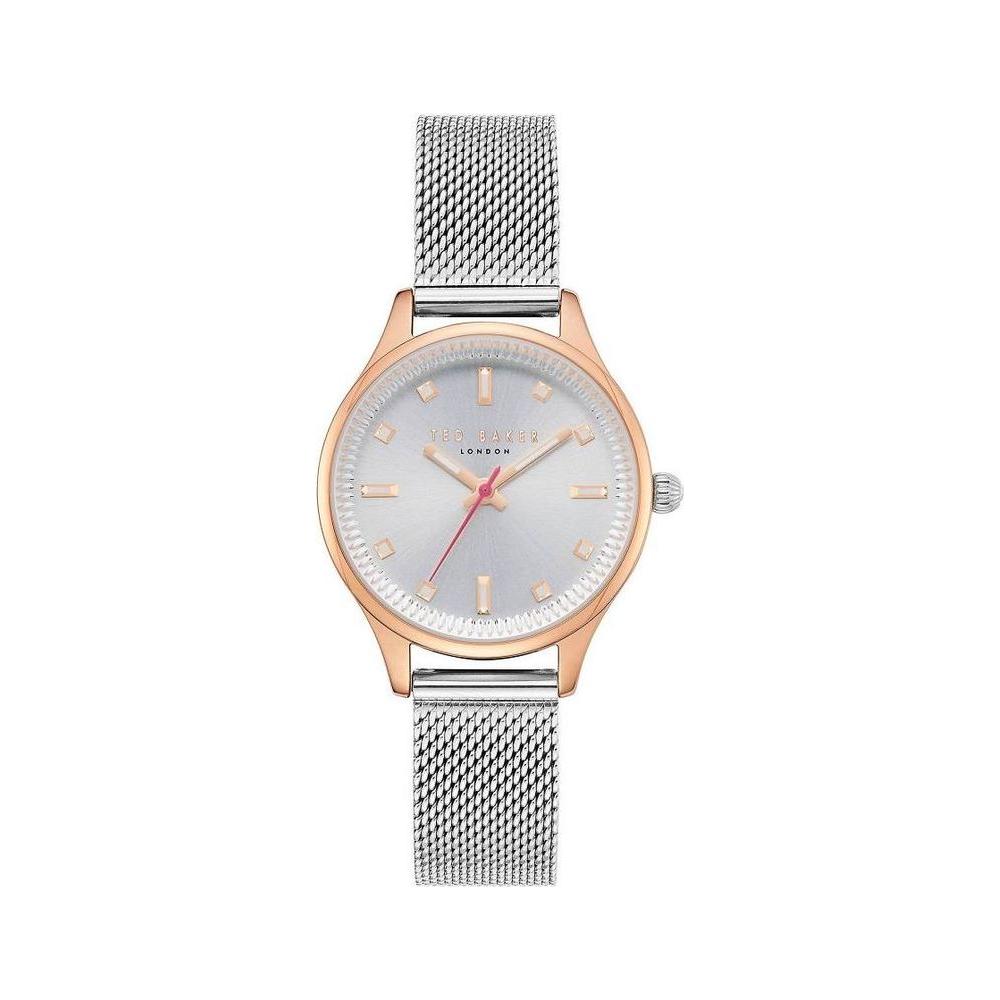 Ted Baker Silver Steel Watch Ted Baker