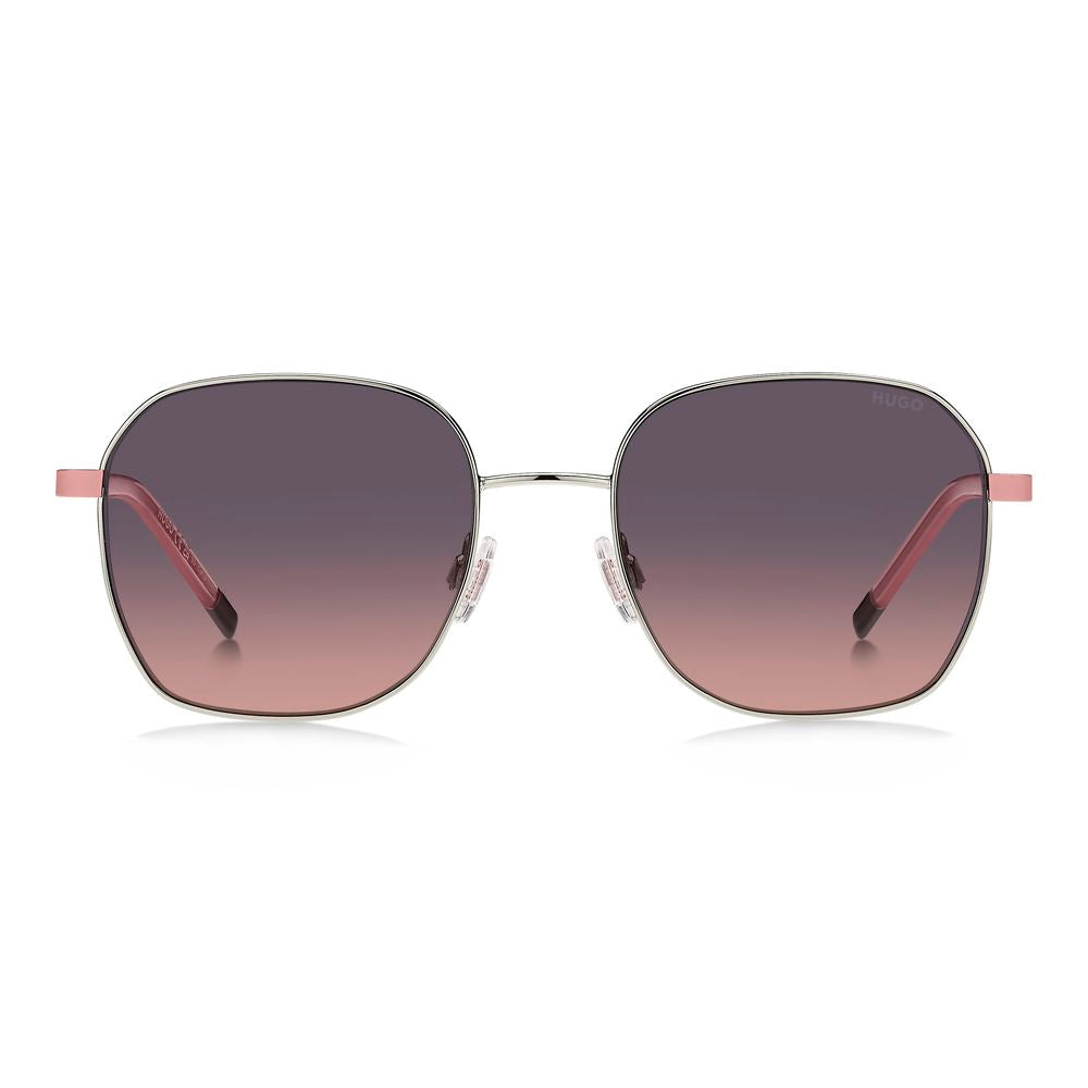 Hugo Boss Gray Metal Sunglasses Hugo Boss