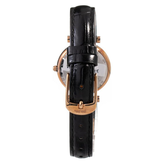 Folli Follie Black Leather Watch Folli Follie