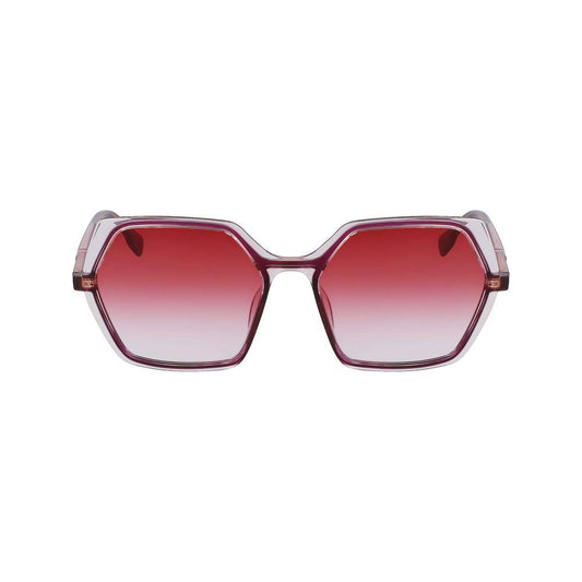 Karl Lagerfeld Red Injected Sunglasses Karl Lagerfeld