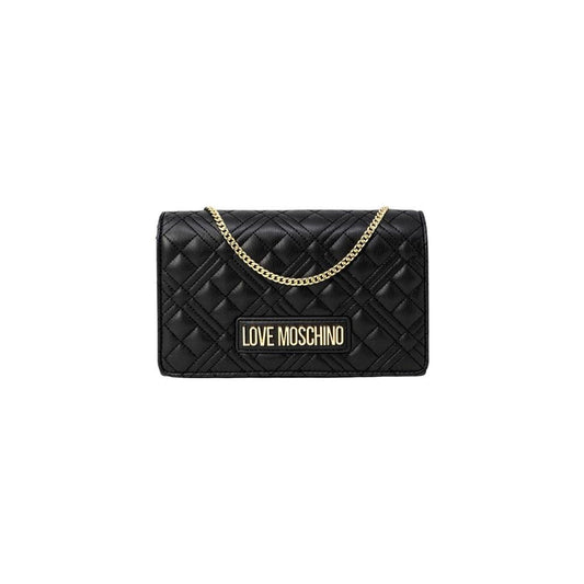 Love Moschino Black Polyethylene Handbag Love Moschino