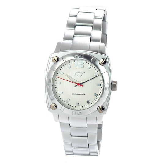 Chronotech Silver Aluminum Dress Watch 1728,67434610848,Accessories,Chronotech,Dress Watches - Watches - Accessories,Men,New with tags,Silver,Watches - Accessories