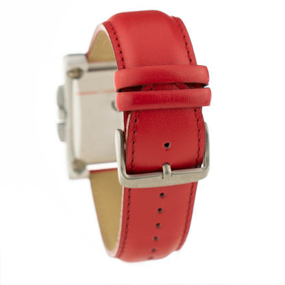 Chronotech Multicolor Leather Dress Watch