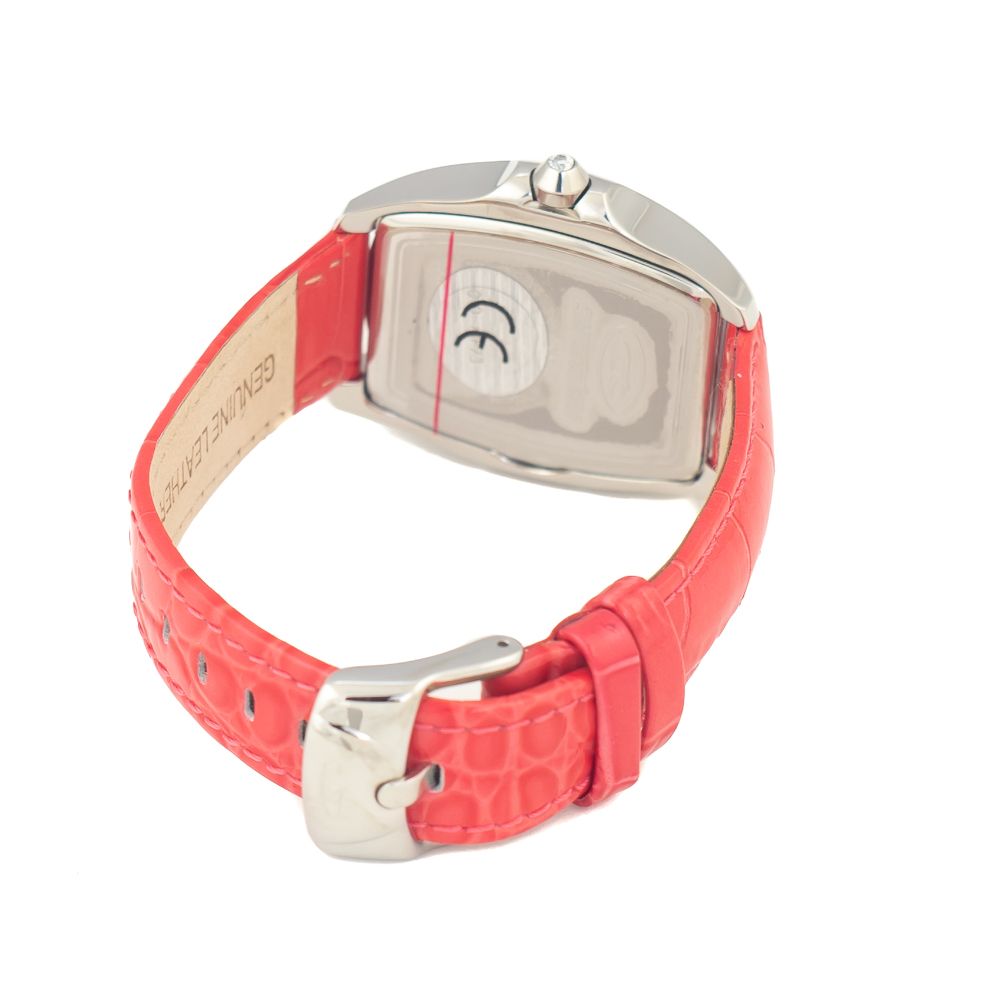 Chronotech Multicolor Leather Dress Watch