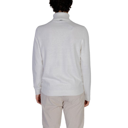 Antony Morato White Cotton Turtleneck