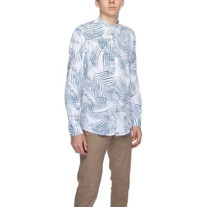 Antony Morato Blue Cotton Shirt