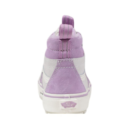 Vans Purple Leather High Top Sneakers
