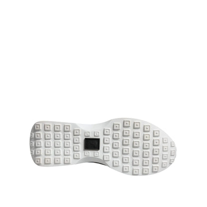 Versace Multicolor Canvas Quad Fabric Medusa Low Top Sneakers Shoes Versace