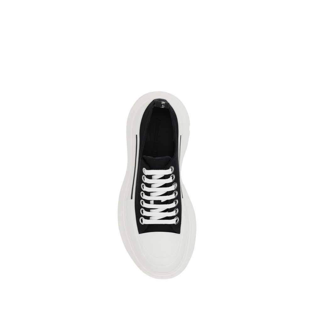 Alexander McQueen Black Rubber Chunky Sneakers