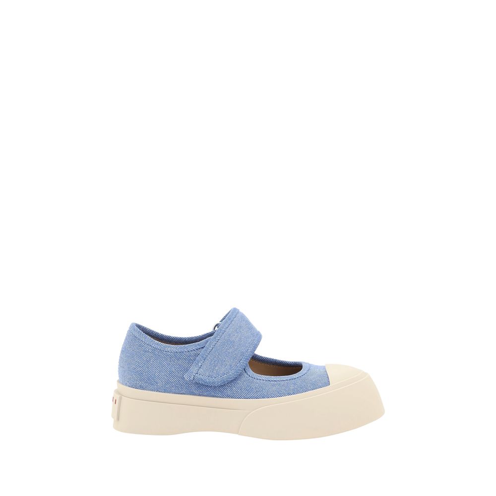 Marni Denim Mary Jane Sneakers Marni