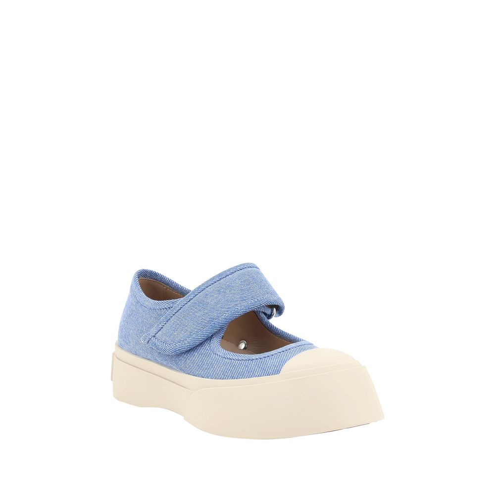 Marni Denim Mary Jane Sneakers Marni