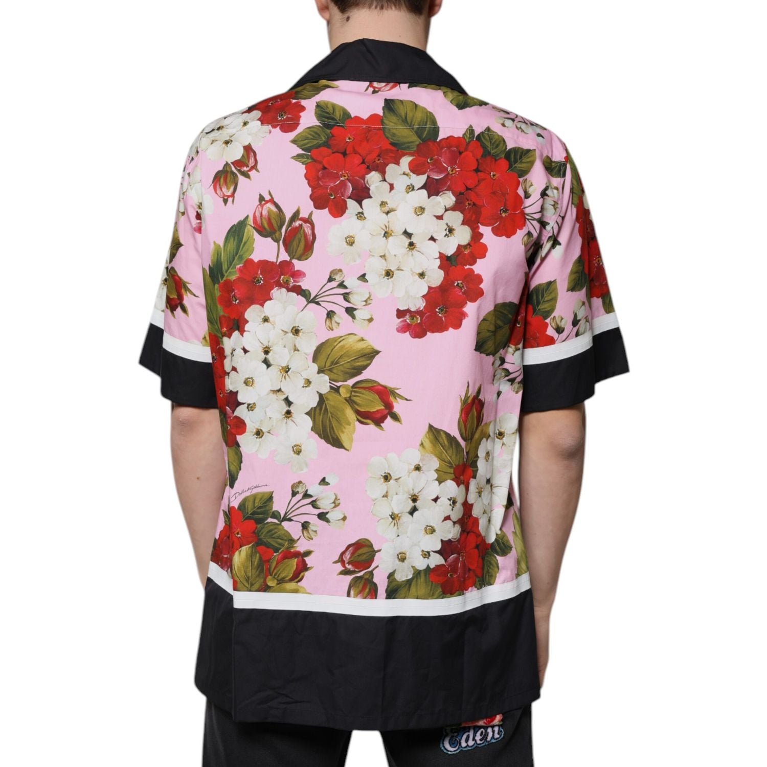 Dolce & Gabbana Multicolor Floral Button Down Casual Shirt