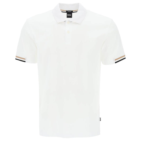 Boss parlay polo shirt with stripe detail Topwear Boss