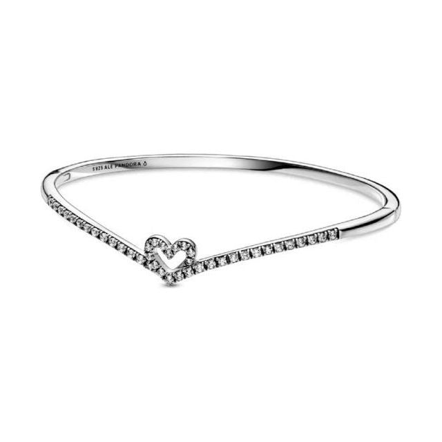 PANDORA JEWELS Mod. CHEVRON HEART ***SPECIAL PRICE**** Bracelet PANDORA