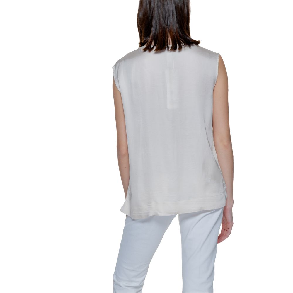 Street One Beige Viscose Blouse 1728,71956299936,Beige,Blouses - Shirts - Clothing,Clothing,IT36|XXS,New with tags,Shirts - Clothing,Street One,Women