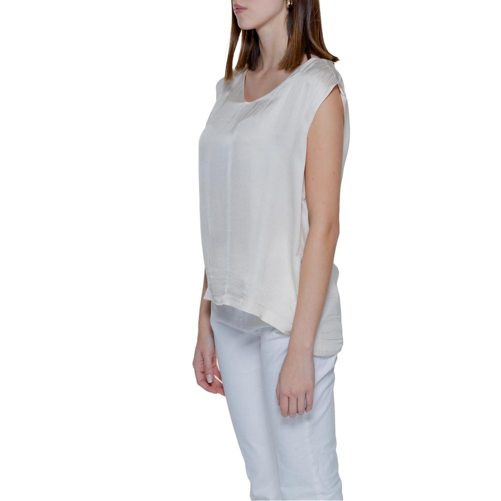 Street One Beige Viscose Blouse 1728,71956299936,Beige,Blouses - Shirts - Clothing,Clothing,IT36|XXS,New with tags,Shirts - Clothing,Street One,Women