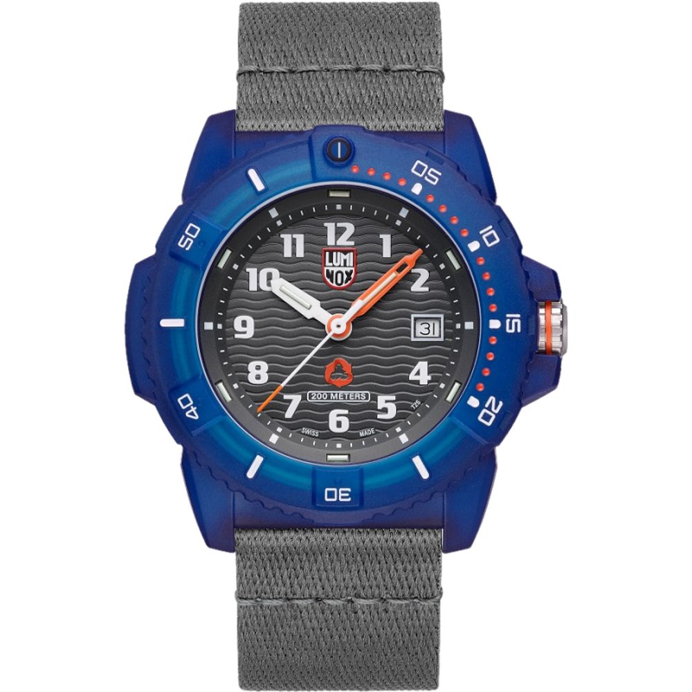 Luminox Gray Nylon Sport Watch