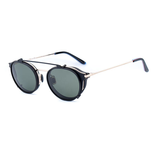 Vuarnet Black Stainless Steel Glasses (Frames)
