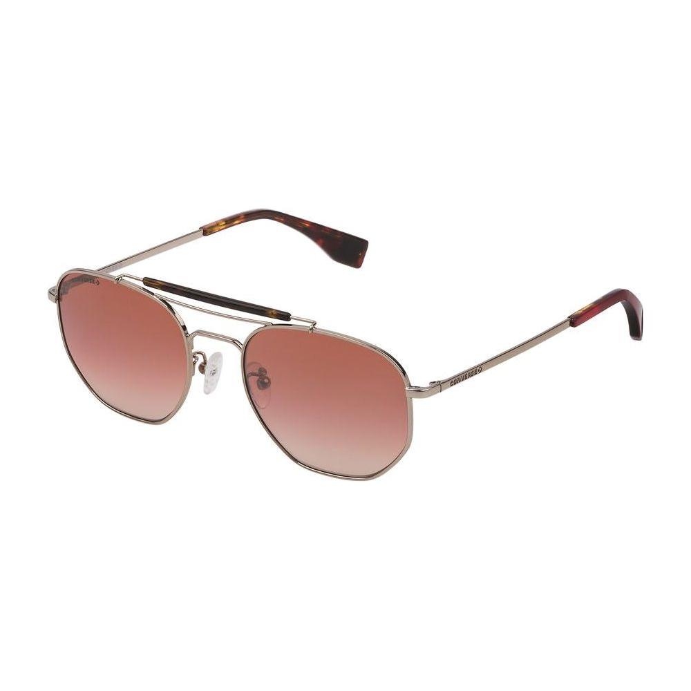 Converse Brown Metal Sunglasses Converse