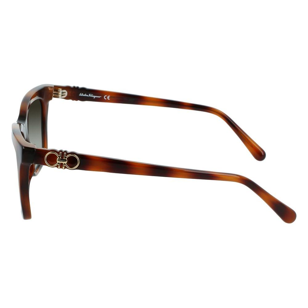 Ferragamo Brown Injected Sunglasses Ferragamo