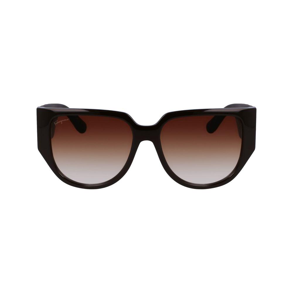 Ferragamo Brown Bio Injected Sunglasses Ferragamo