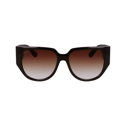 Ferragamo Brown Bio Injected Sunglasses Ferragamo