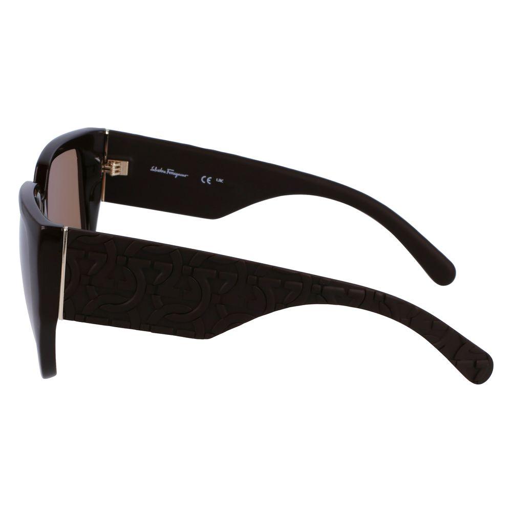 Ferragamo Brown Bio Injected Sunglasses Ferragamo