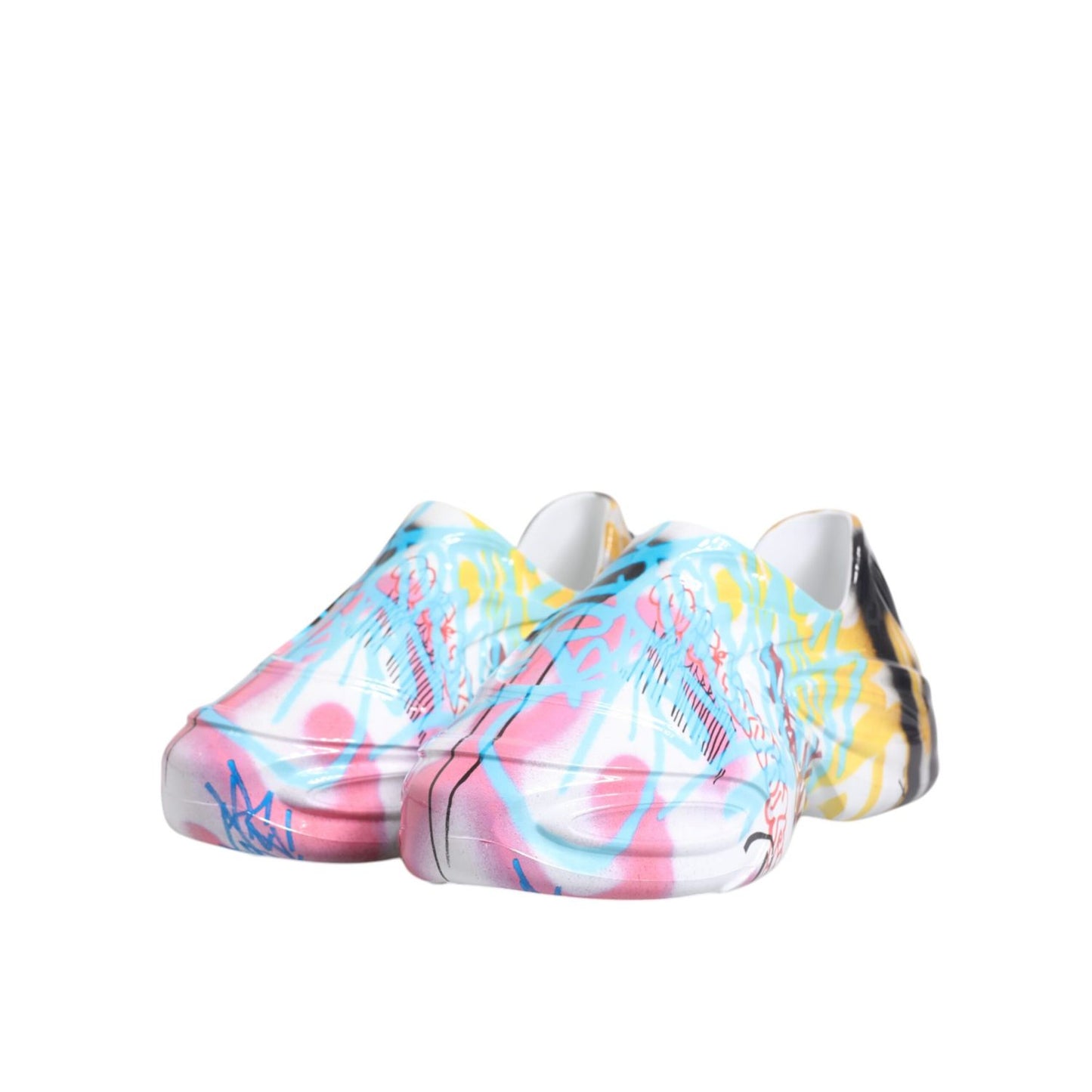 Dolce & Gabbana Multicolor Graffiti Daymaster Sneakers Shoes