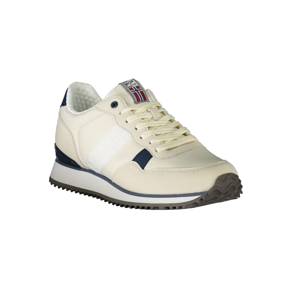 Napapijri White Polyester Sneaker