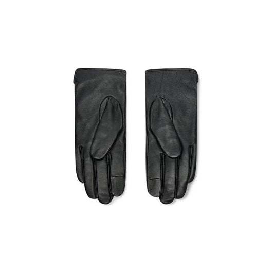 Calvin Klein Black Leather Glove