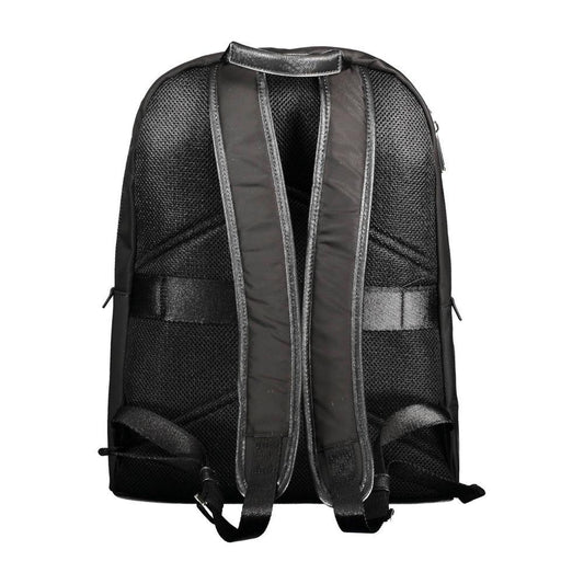 Calvin Klein Black Polyester Men Backpack Calvin Klein