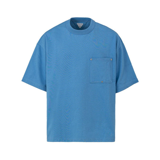 Bottega Veneta Blue Cotton T-Shirt