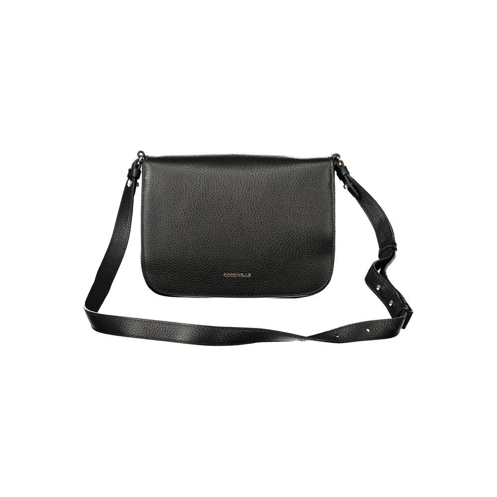 Coccinelle Black Leather Women Handbag Coccinelle