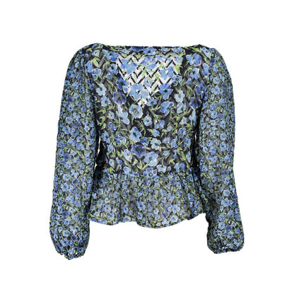 Desigual Blue Polyester Shirt