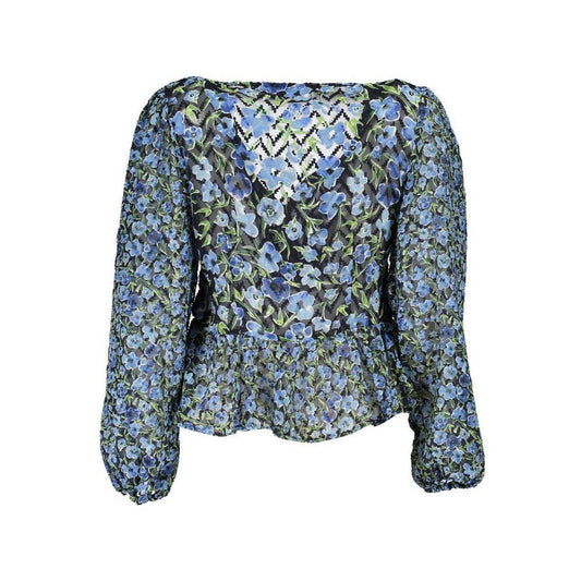 Desigual Blue Polyester Sweater