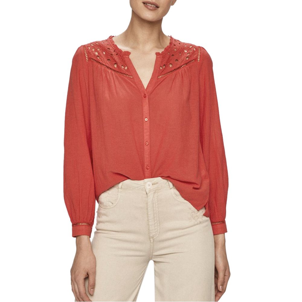 Pepe Jeans Multicolor Viscose Blouse